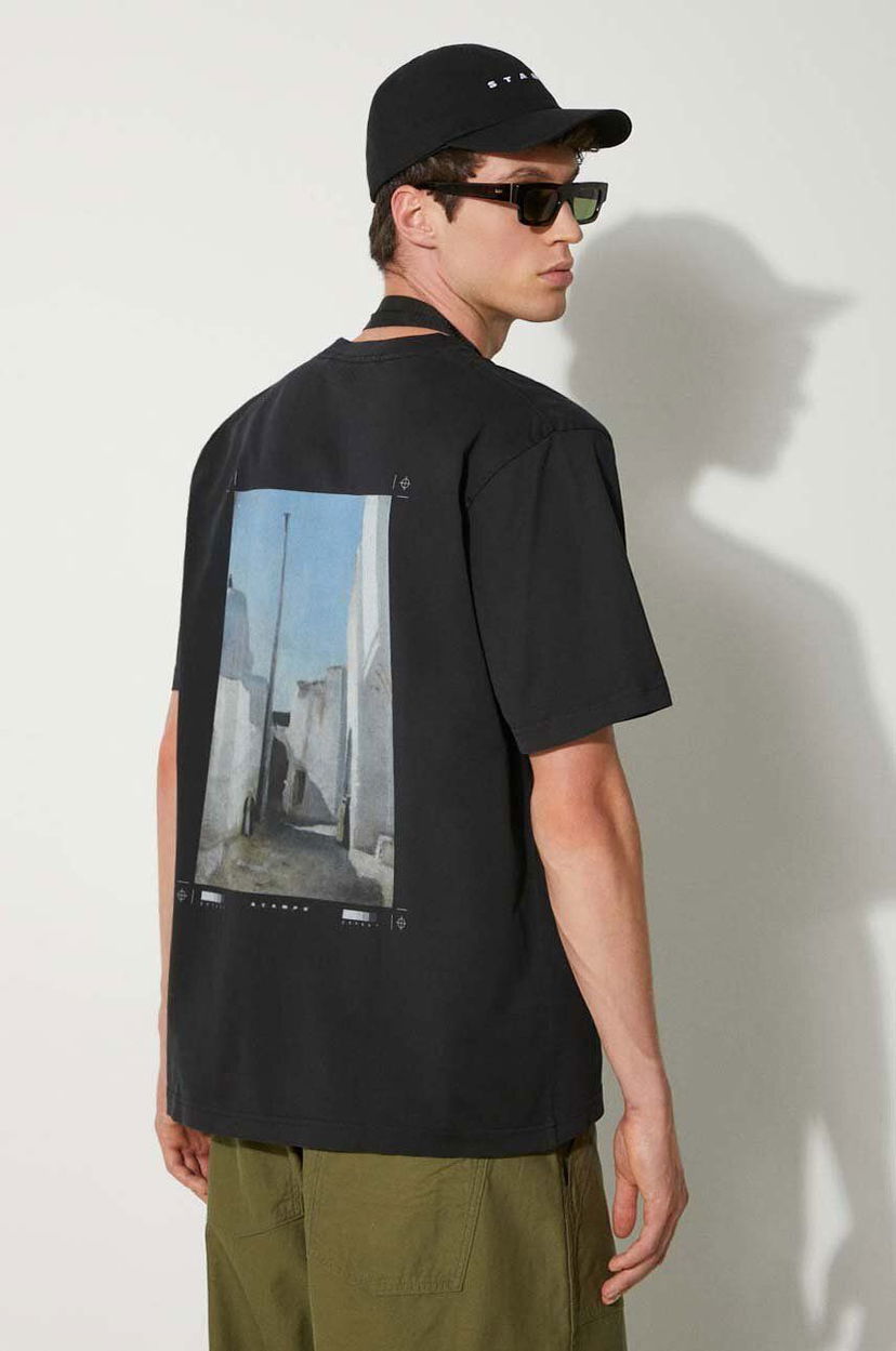 T-shirt Stampd Stampd Moroccan City Vintage Graphic T-Shirt Svart | SLA.M3332TE.BLK