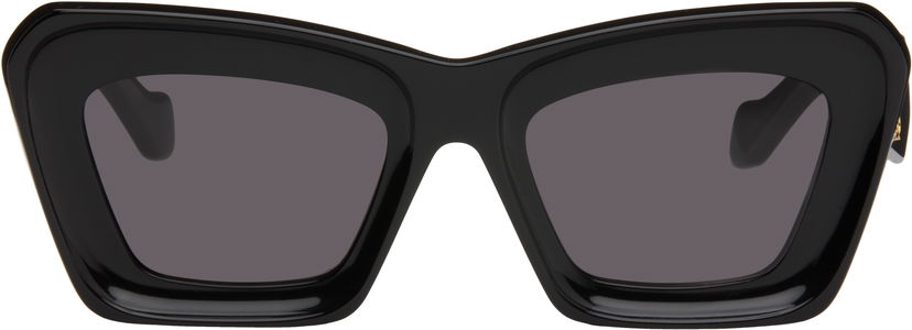 Solglasögon Loewe Anagram Square-Frame Acetate Sunglasses Svart | LW40145I5201A 192337178962