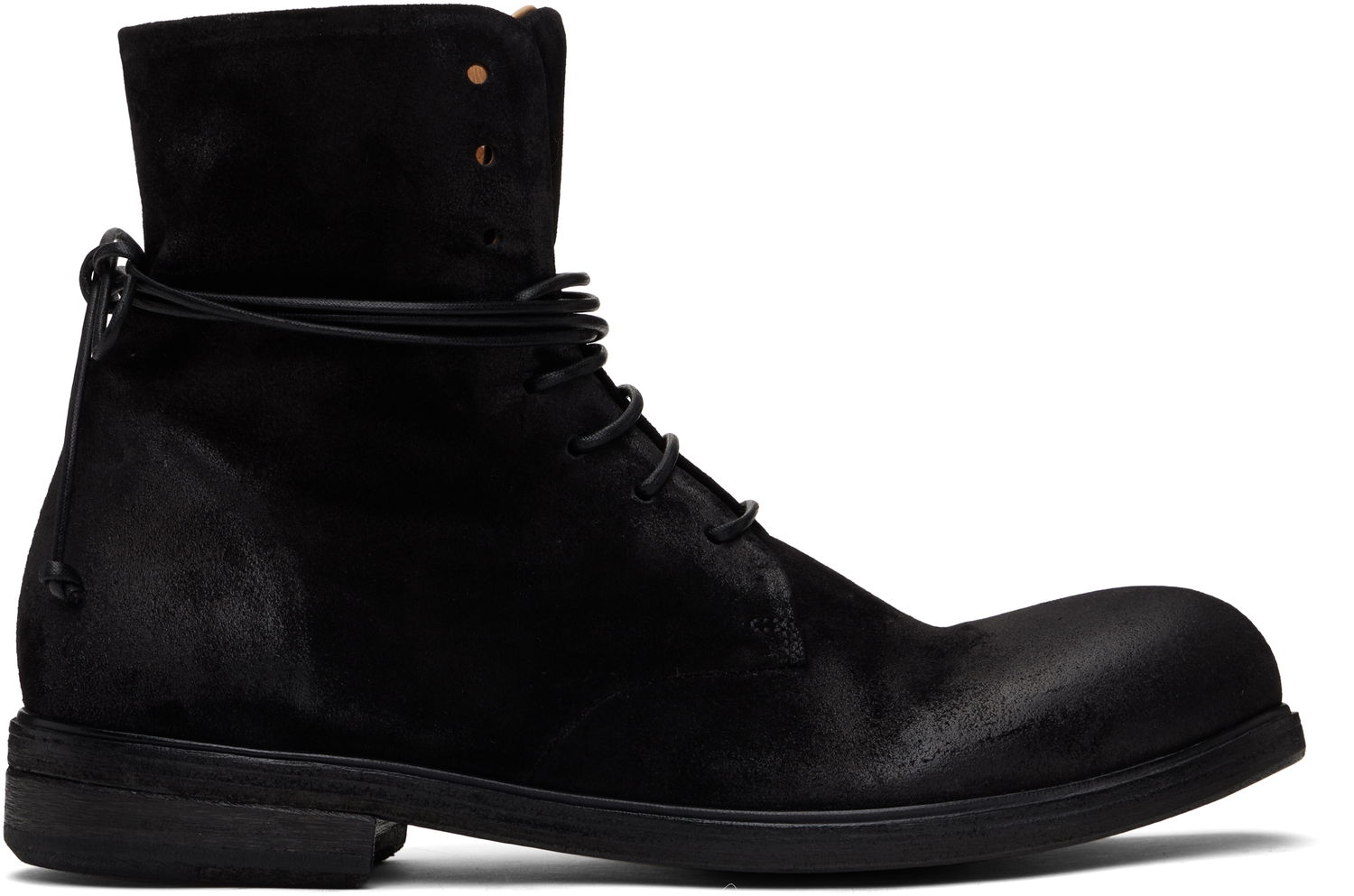 Tillbehör Marsèll Marsèll Zucca Media Lace-Up Ankle Boots Svart | MM4570 P024666, 0