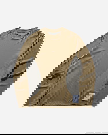 T-shirt Satisfy AuraLite Tech Longsleeve T-Shirt Brun | 11026 AG-SA, 1