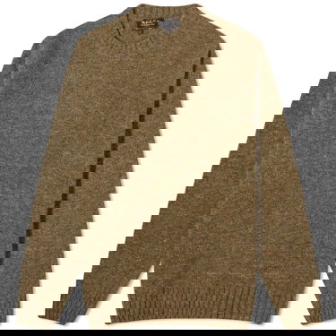 Sweater A.P.C. Lucas Brushed Alpaca Crewneck Grön | WOAOG-H23151-PKA, 0