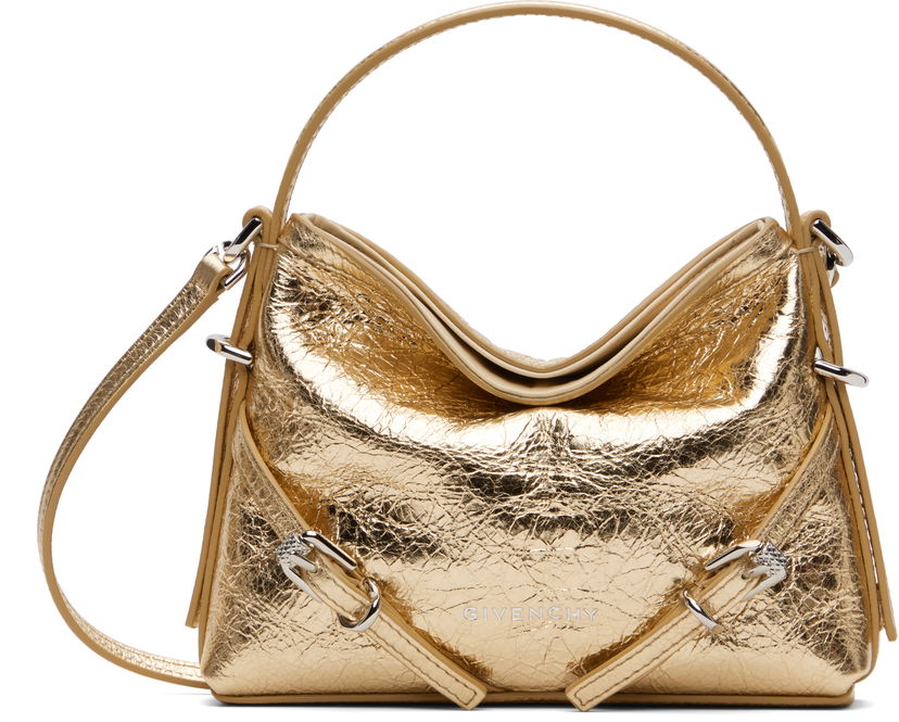 Handväska Givenchy Givenchy Nano Voyou Bag Metallisk | BB60NHB1ZB279