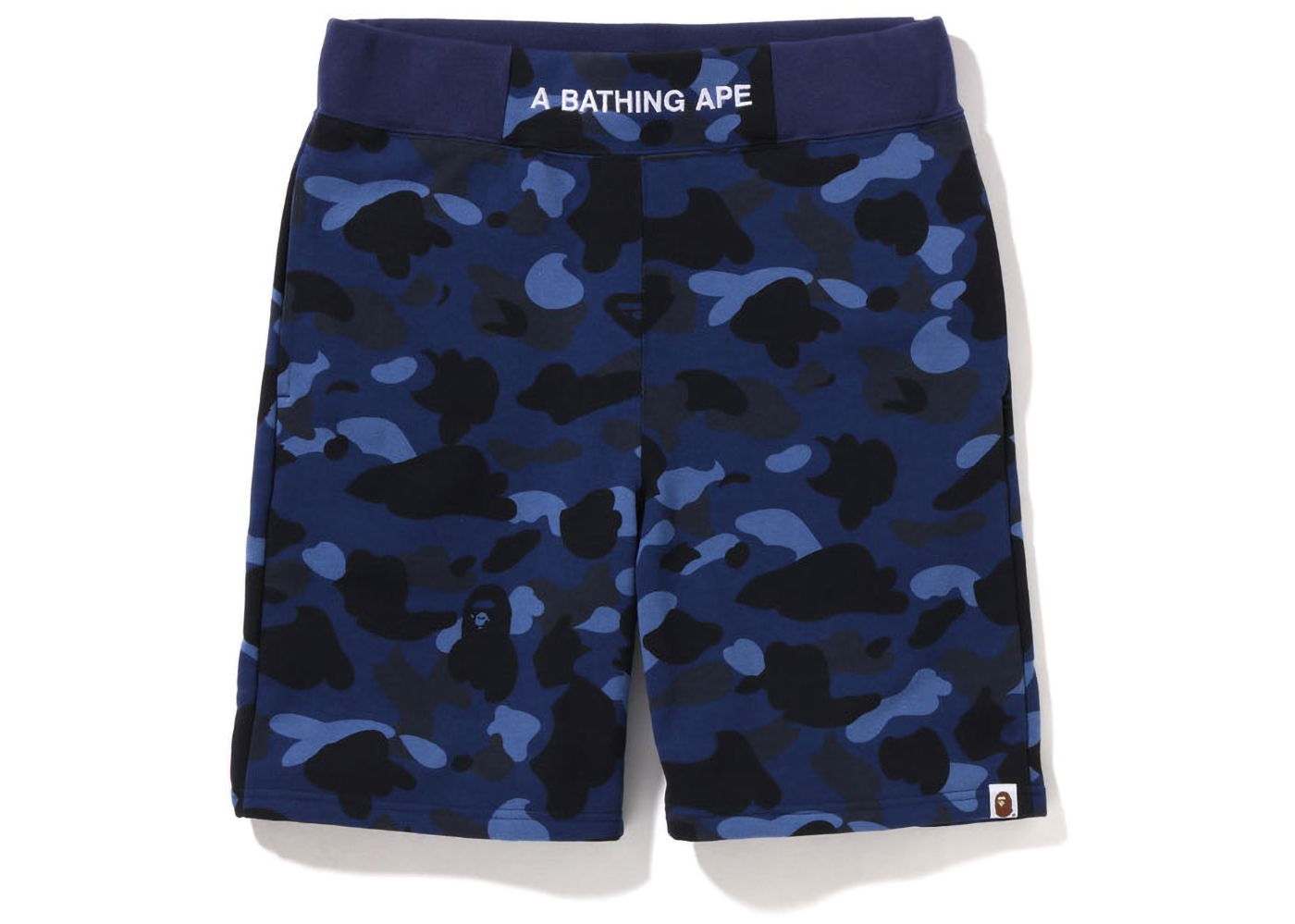 Shorts BAPE Color Camo Sweat Shorts Mörkblå | 1I80-153-001, 0