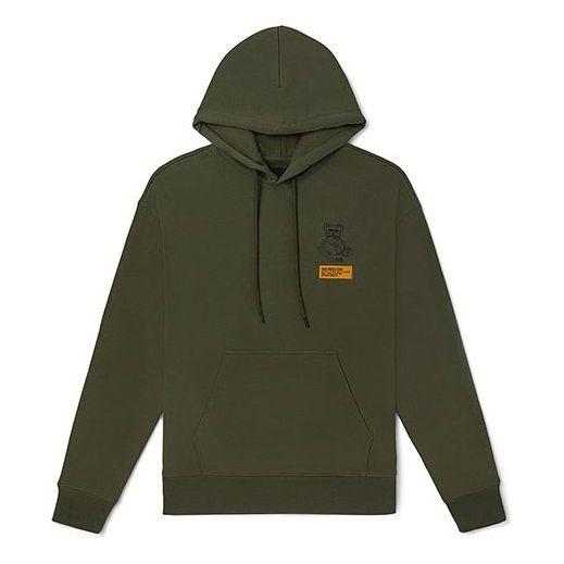 Sweatshirt Vans Bear Alphabet Hoodie Grön | VN0A54O3KCZ