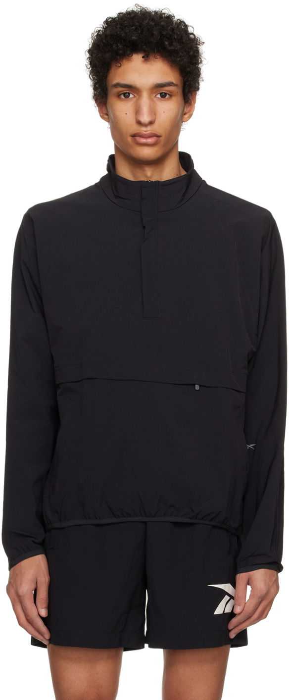 Jacka Reebok Classics Black Storm Flap Jacket Svart | 100075694