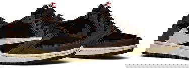 Sneakers och skor Jordan Travis Scott x Air Jordan 1 Low "Mocha" Brun | CQ4277-001, 4