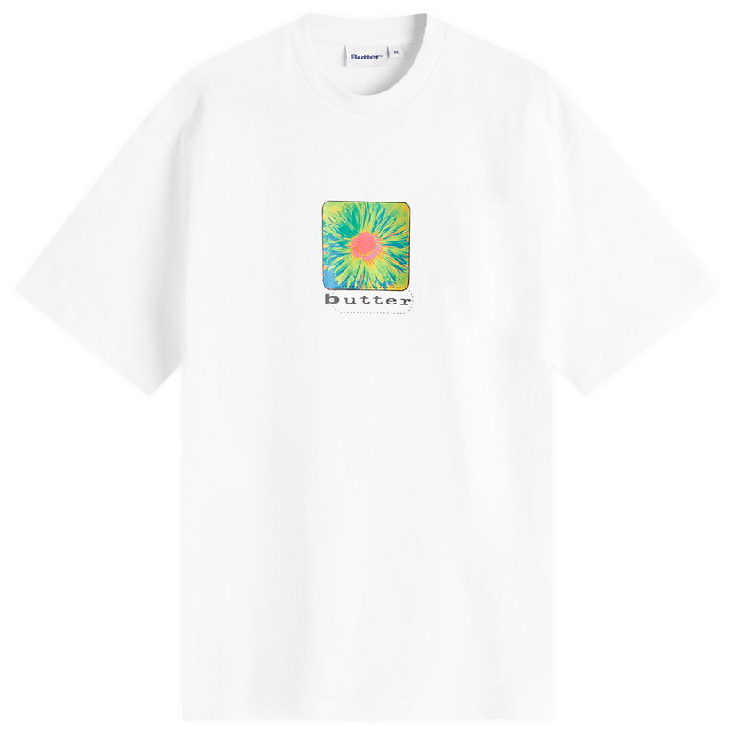 T-shirt Butter Goods Goods Daisy T-Shirt Vit | BG252115-WHT