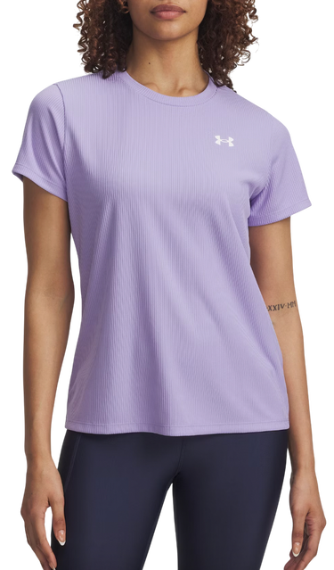T-shirt Under Armour T-Shirt Tech Rib SSC Purpur | 1389852-538, 0