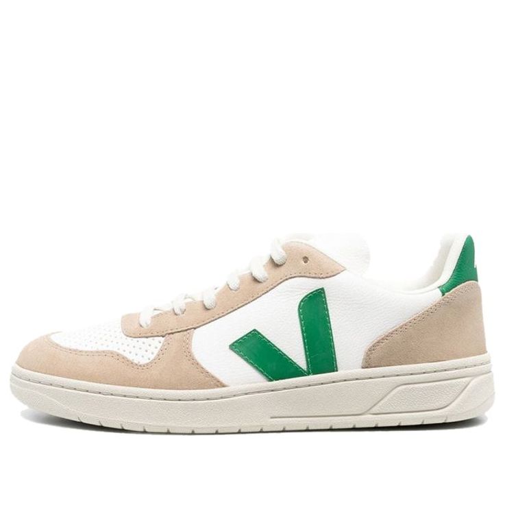 Sneakers och skor Veja Veja V-10 Chromfree Low-Top Vit | VX0503146