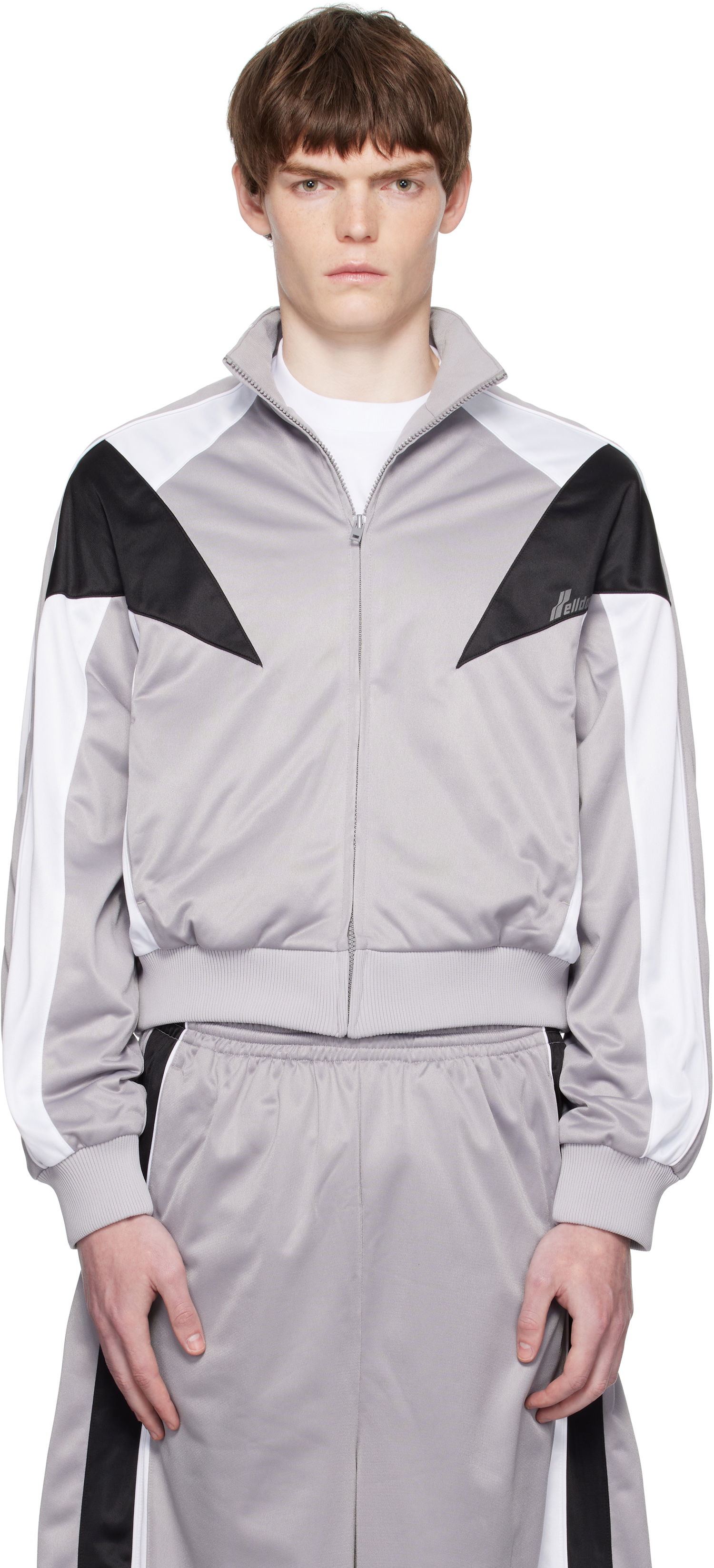 Jacka We11done We11done Se11done Track Jacket Grå | WD-TJ2-25-843-U-SV, 0