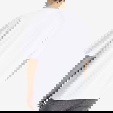 T-shirt BAPE Relaxed Fit Collegeonogram T-Shirt, Size Large Vit | 001TEL301322M-WHT, 3