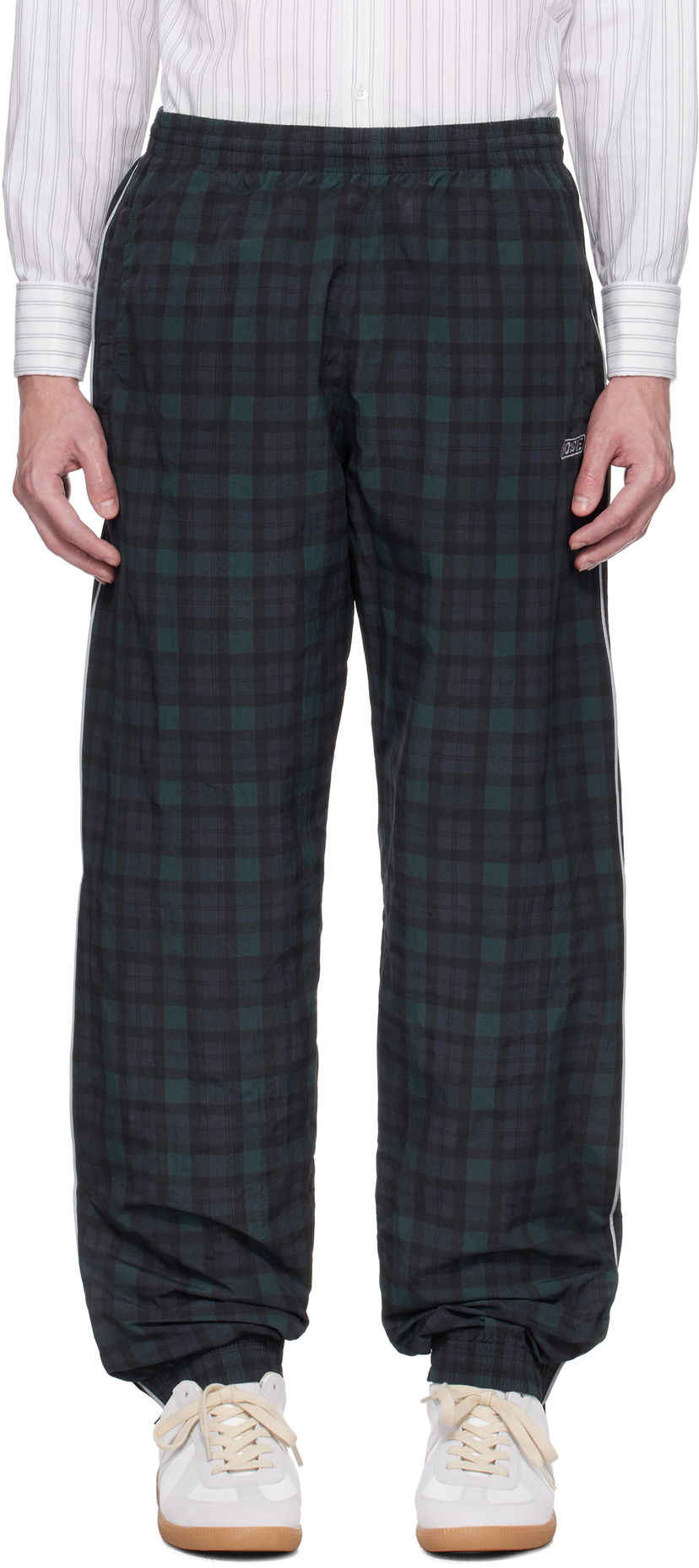 Träningsbyxor Martine Rose Martine Rose Printed Track Pants Grön | 175WP11024
