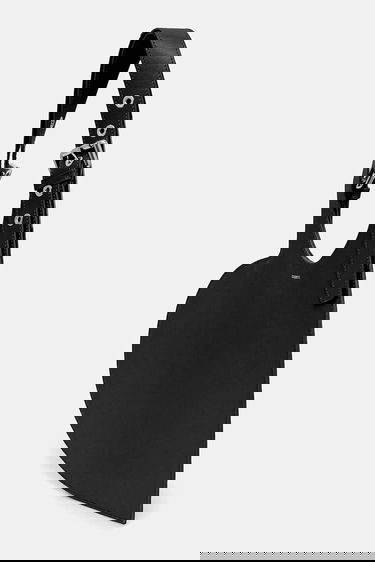 Tygpåse Coperni Coperni Belt Heart Tote Bag Svart | COPBA112F6062, 1