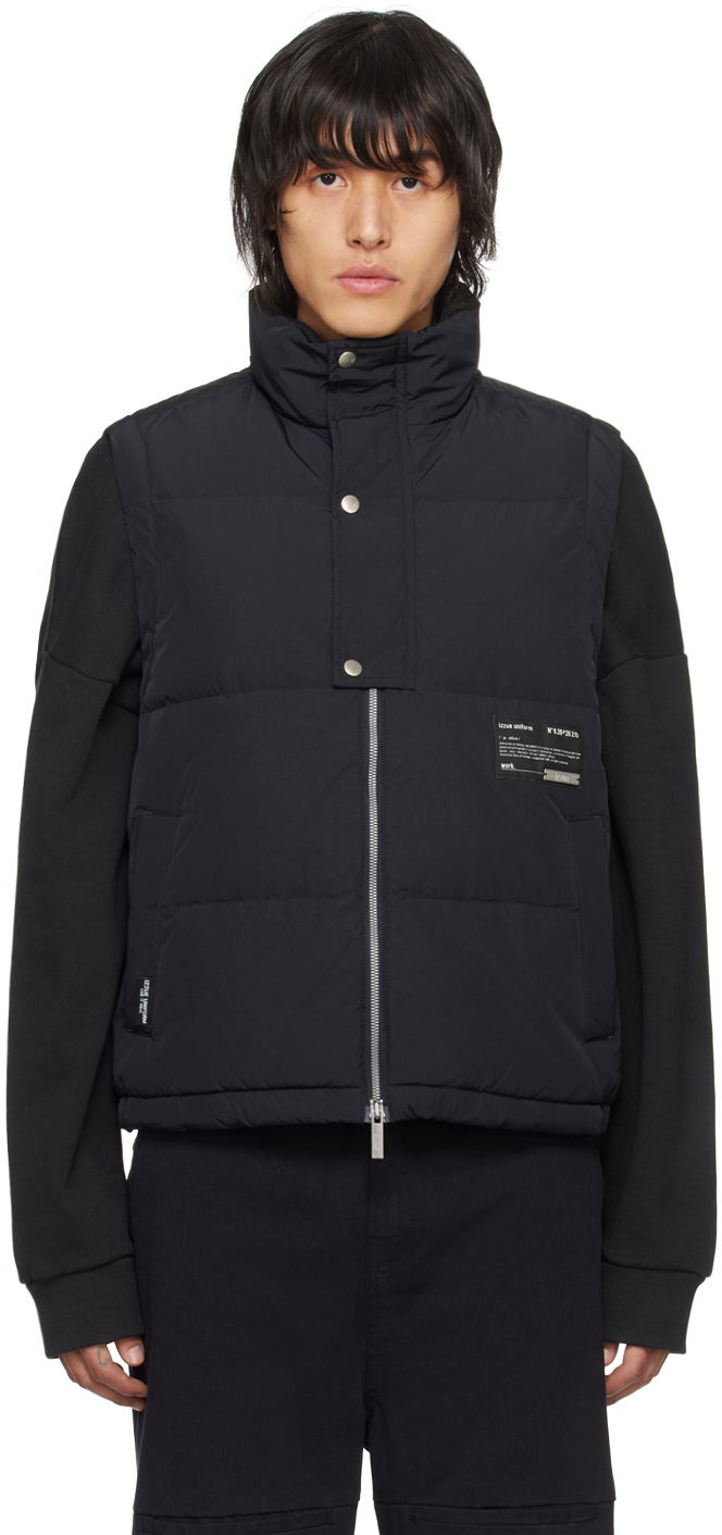 Väst izzue Patch Down Vest Svart | IZXDND7600F3LBKX