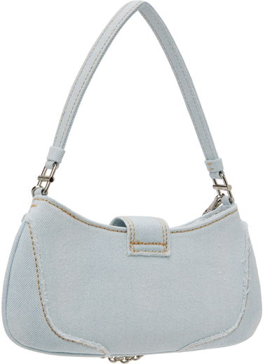 Handväska OSOI Small Denim Shoulder Bag With Chain Blå | 24SB050-01-03, 2