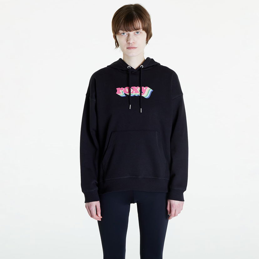 Sweatshirt Roxy Thats Rad Black Svart | ERJFT04803-KVJ0