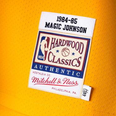 Jersey Mitchell & Ness Authentic Jersey Los Angeles Lakers Magic Johnson Gul | AJY4GS18088-LALLTGD84EJH, 2