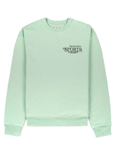 Sweater Sporty & Rich Bardot Sports Crewneck Grön | CR842TH