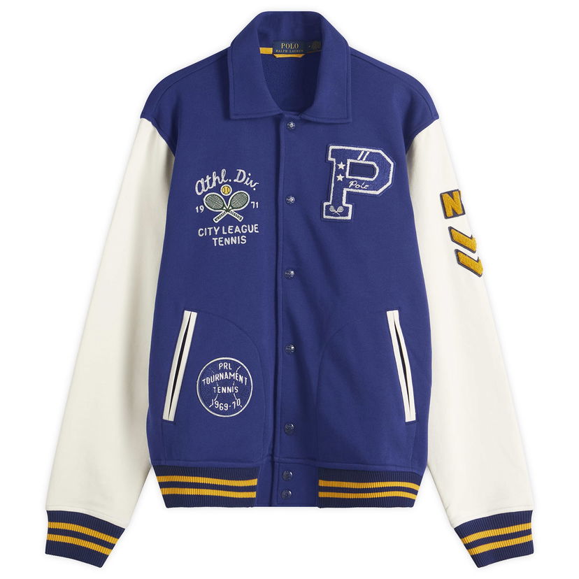 Bomberjacka Polo by Ralph Lauren Ralph Lauren Athletic Club Varsity Jacket Blå | 710964979001
