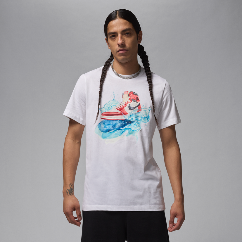 T-shirt Jordan Jordan Flight Essentials AJ1 T-Shirt Vit | IB3355-100