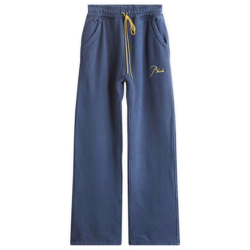 Träningsbyxor Rhude Rhude Classique Sweatpants, Size Large Blå | RHPF25PA01012-0043