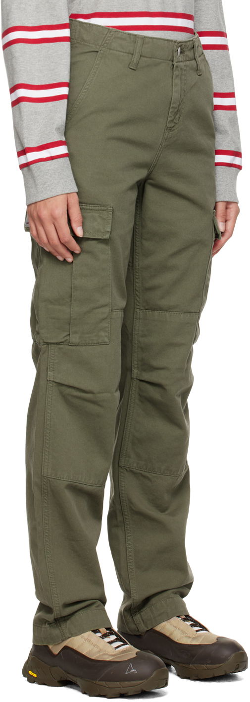 Cargo byxor Carhartt WIP Regular Fit Cargo Pants Grön | I030475, 1