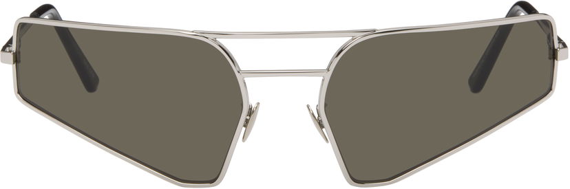 Solglasögon Rick Owens Rick Owens Concordians Prong Sunglasses Metallisk | RG0000015 GSLVB