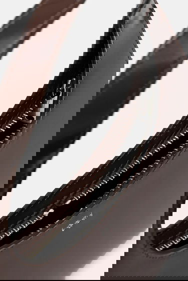 Handväska Coperni Coperni Slim Swipe Baguette Bag Brun | COPBA116F6045, 4