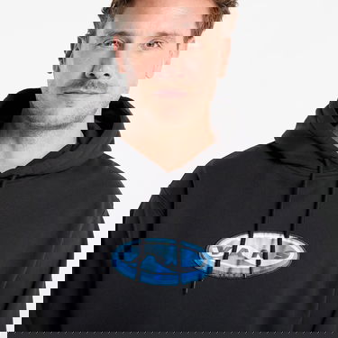 Sweatshirt Vans 3D Retroval Pullover Hoodie Svart | VN000QXPBLK1, 1