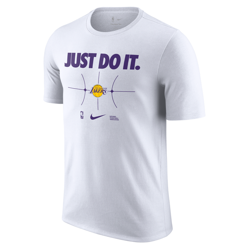 T-shirt Nike Nike NBA Los Angeles Lakers Essential T-Shirt Vit | FQ6282-100