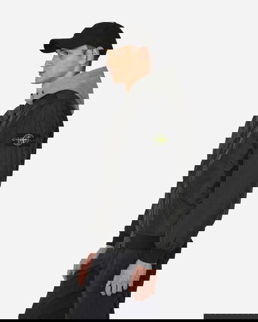 Bomberjacka Stone Island Garment Dyed Crinkle Reps PrimaLoft®-TC Bomber Svart | 791540923 V0029, 5