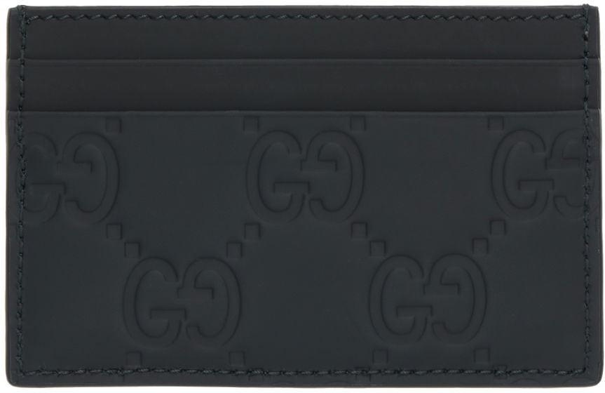 Plånbok Gucci Monogram Card Holder Svart | 771315 AAC0L, 0