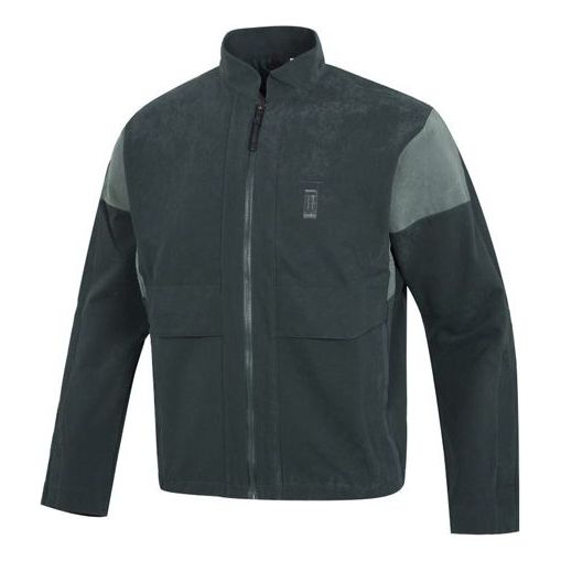 Bomberjacka adidas Originals Sportswear Color Block Stand Collar Jacket Grön | HM5173