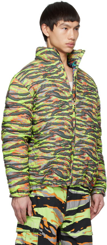 Pufferjacka ERL ERL Camo Down Jacket Grön | ERL06C003, 1