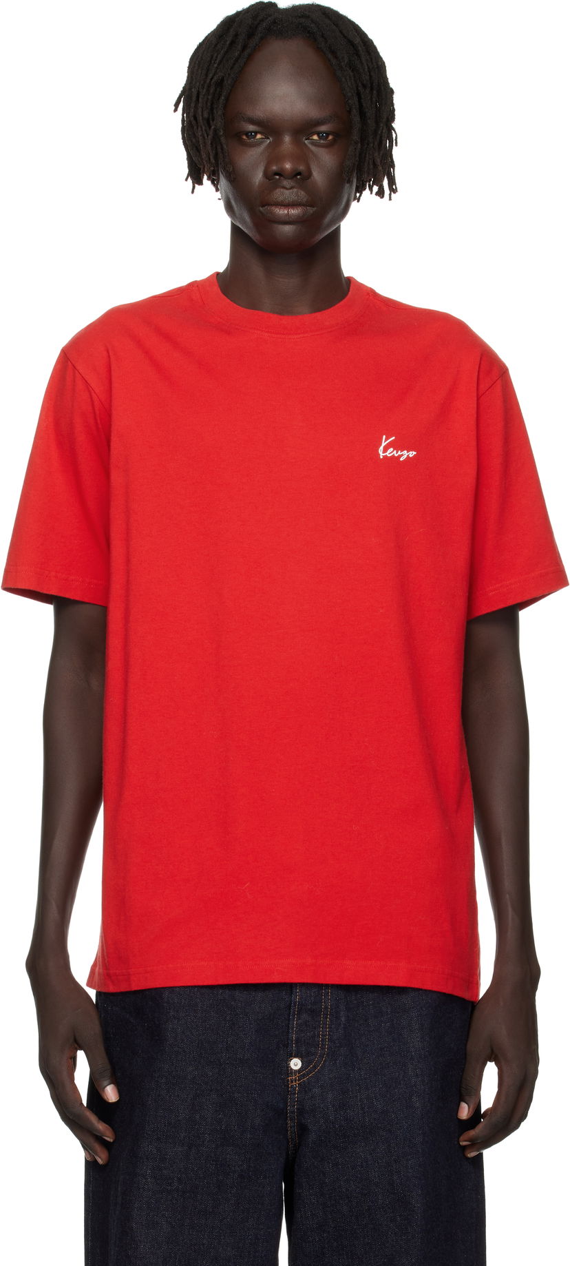 T-shirt KENZO Kenzo 'KENZO Archive Bouquet' T-Shirt Röd | FF65TS2604SG