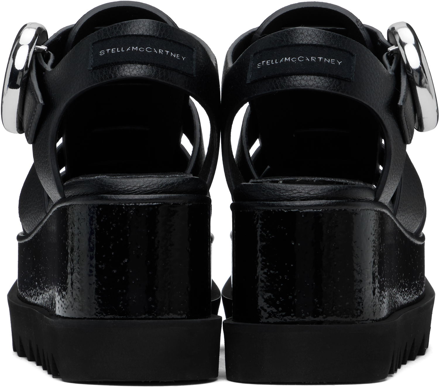 Sneakers och skor Stella McCartney Elyse Platform Heeled Sandals Svart | 810503AP0AV0, 1
