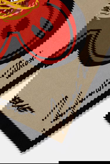 Halsduk KENZO Kenzo x Futura Printed Bandana Beige | FF68EU230PEH, 1