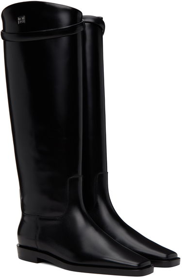 Kläder TOTEME TOTEME 'The Riding' Knee-High Boots Svart | 211-901-825, 3