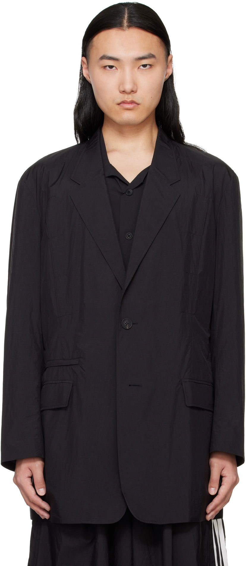 Jacka Y-3 Y-3 Nylon Blazer Svart | JM1315
