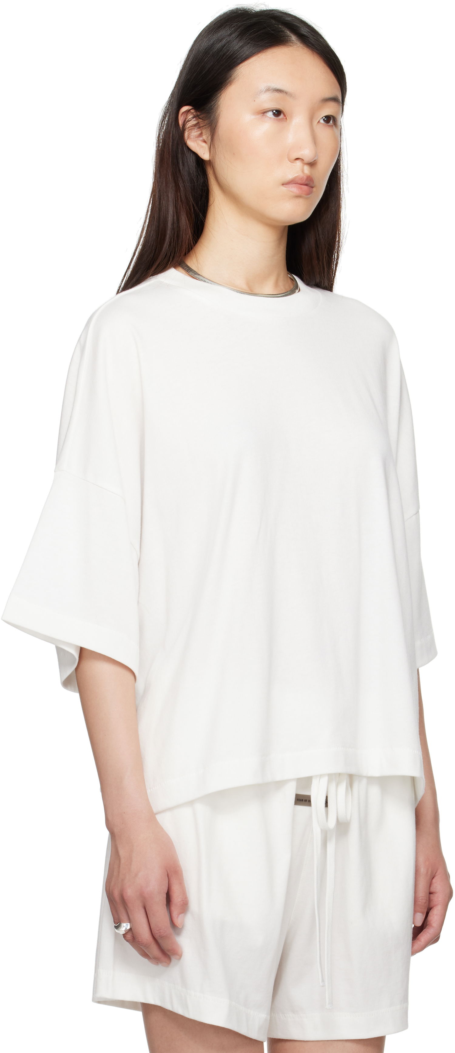 T-shirt Fear of God Fear of God ESSENTIALS Boxy T-Shirt Vit | 125SP255894FW, 1