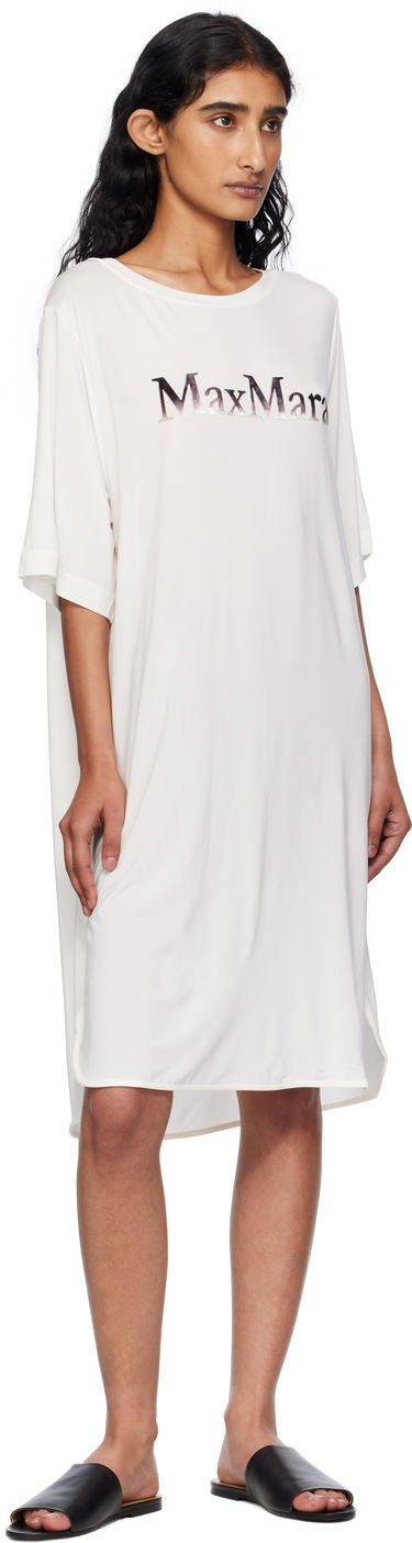 Klä Max Mara Max Mara Luna T-Shirt Minidress Vit | 2516621039600, 3