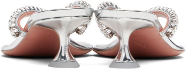 Sneakers och skor Amina Muaddi Gigi Thong Heeled Sandals Svart | GIGI THONG, 4