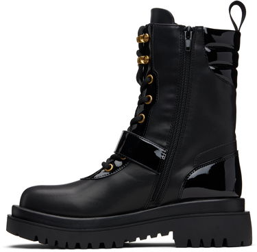 Sneakers och skor Versace Versace Jeans Couture Pin-Buckle Boots Svart | E79VA3S67_E71570, 2