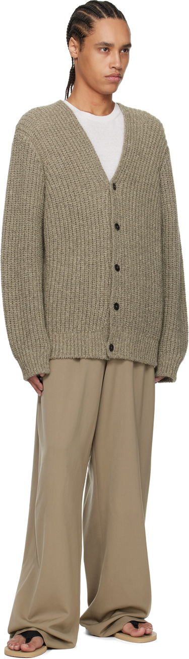 Sweater The Row The Row Gert Knit Cardigan Beige | 871-Y900, 3