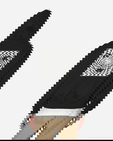 Sweatshirt The Salvages Hypnotic Snap Hooded Sweatshirt Svart | XSS230633BLK BLACK, 3