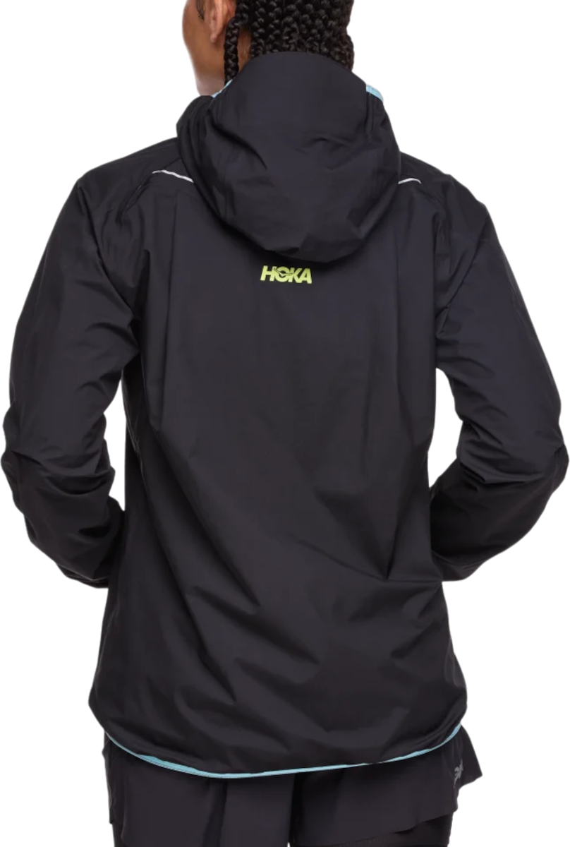 Vindjacka Hoka One One Hoka Tecsky Waterproof Jacket Svart | 1156100-blk, 1