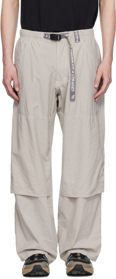 Byxor and wander Gramicci Edition Nylon Double Knee Trousers Beige | GUP5-S3004-M, 0