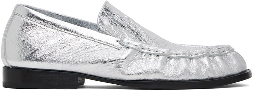 Kläder Dries Van Noten Dries Van Noten Leather Loafers Metallisk | WS242-1277-207