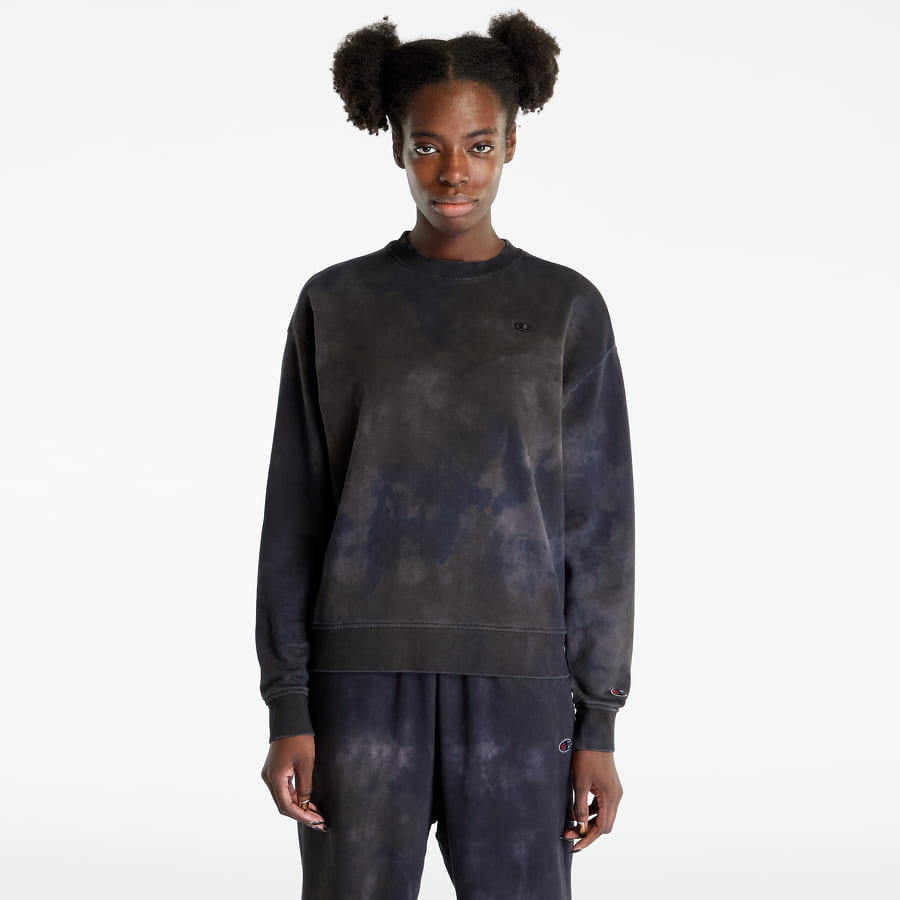 Sweatshirt Champion Crewneck Sweatshirt Svart | 116073 CHA KK001, 0