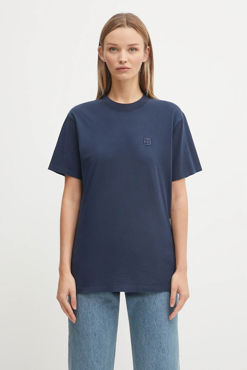 T-shirt Anine Bing Anine Bing Lili T-Shirt Mörkblå | A.08.11206